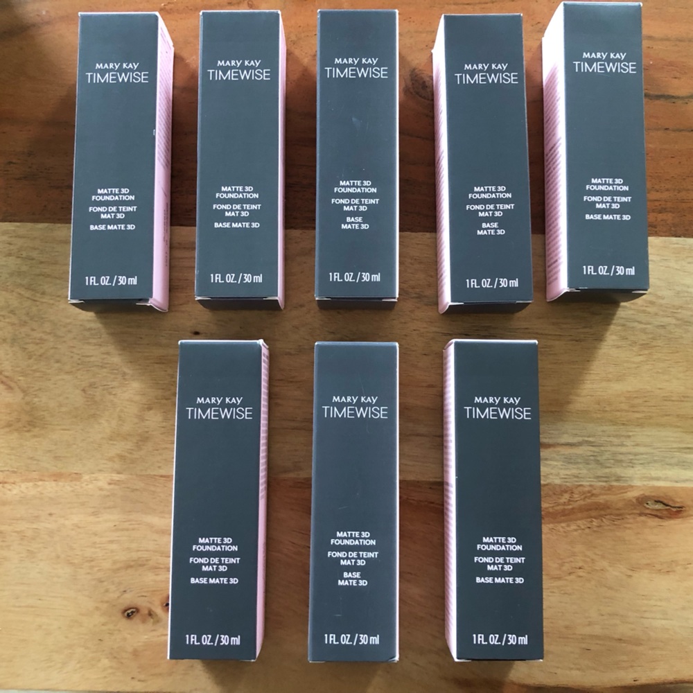 Mary Kay FOUNDATION Bundle-Lot of 8 NEW
